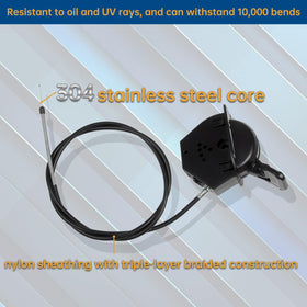 Sounrui waterproof housing protects the cable from mud and debris