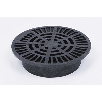 Source 1 Drainage StormDrain 3-inch outdoor round drain grate cover provides durable water management for driveways.