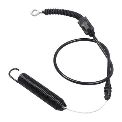 Sousery 946-05087D PTO handle cable closeup, showcasing robust build for dependable mower control.