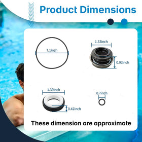 Southeastern volute O-ring O-299 P95 component sealing performance