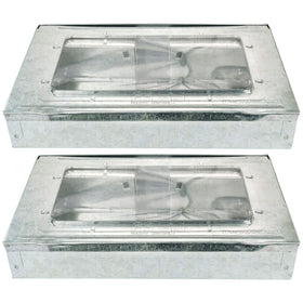 Southern Homewares Humane Mouse Trap 2-Pack with clear window for easy monitoring.