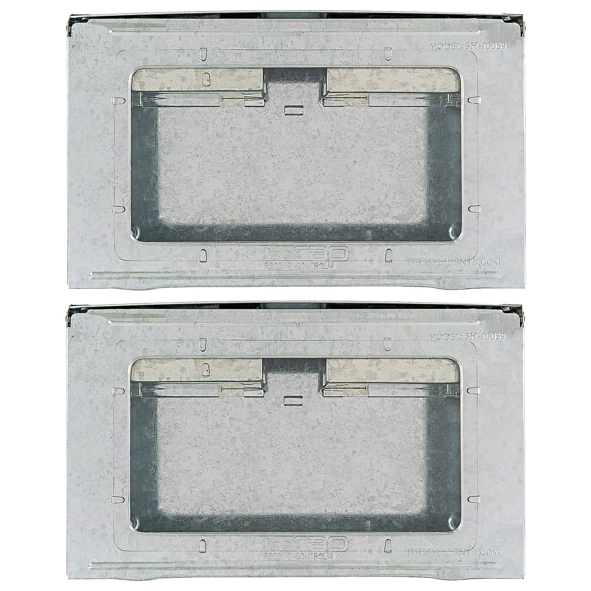 Southern Homewares humane trap features no-winding design for simple use.