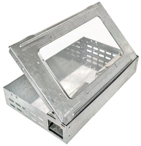 Entry holes measure 1.38 by 1.13 inches for easy mouse access.