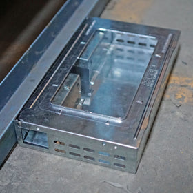 Pet-safe trap design suitable for homes with dogs and cats.