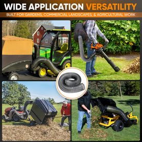 SOVARCATE 6-inch diameter hose combines durability with flexible handling.