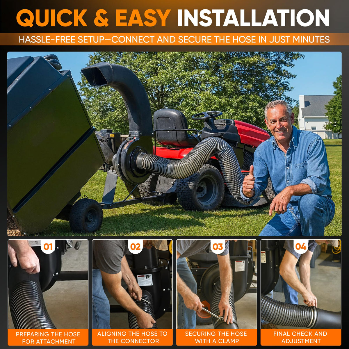 SOVARCATE compatibility with Agri-Fab 45-0567 supports multiple vacuums.