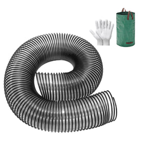 SOVARCATE Bagger Flex Hose ready for 47-inch reach enhances bagging efficiency