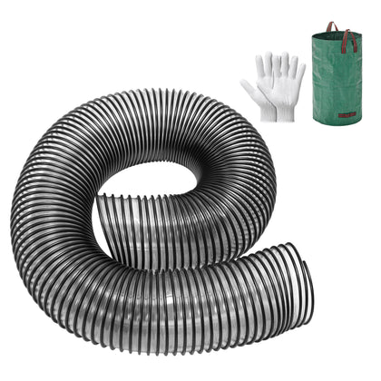 SOVARCATE Bagger Flex Hose ready for 47-inch reach enhances bagging efficiency