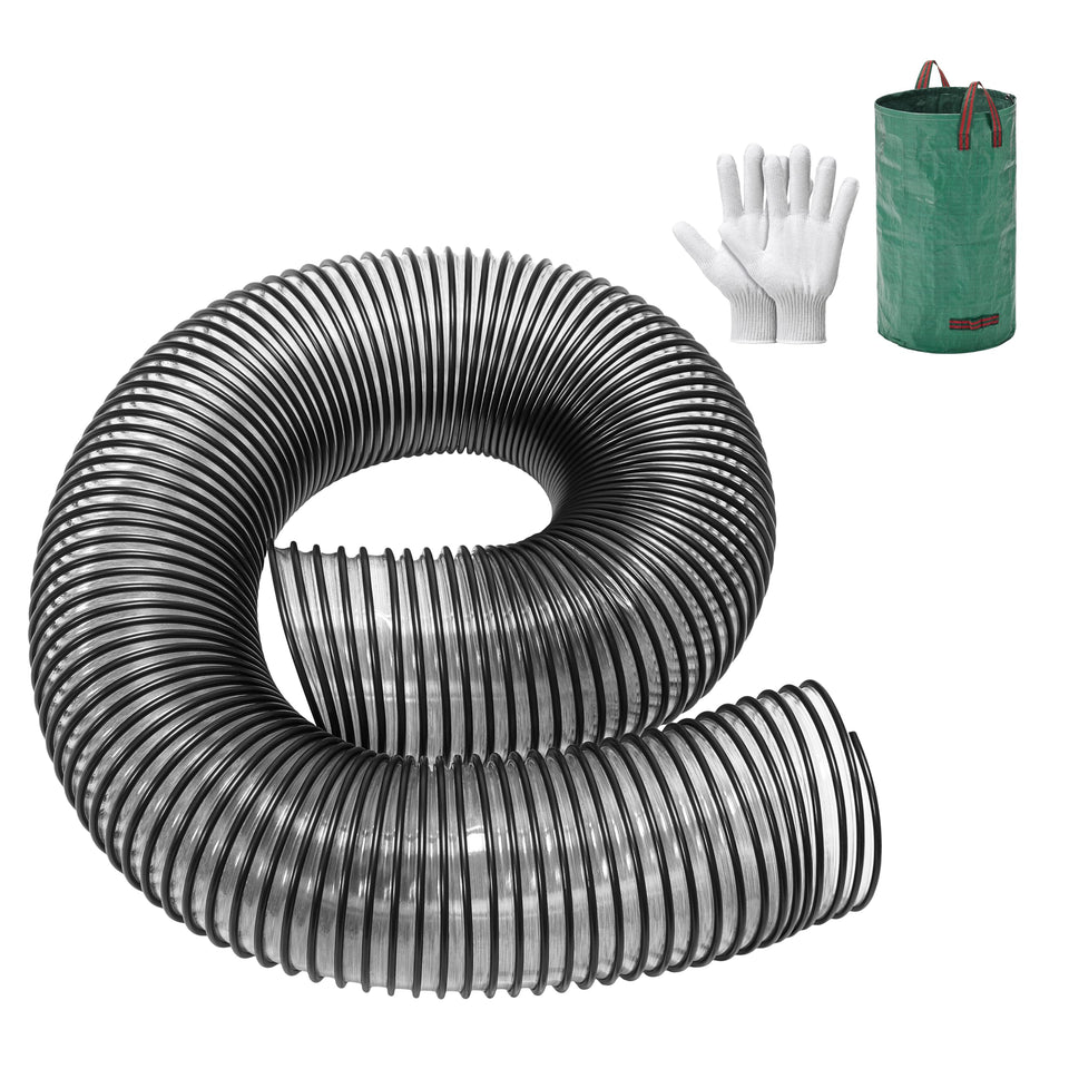 SOVARCATE Bagger Flex Hose ready for 47-inch reach enhances bagging efficiency