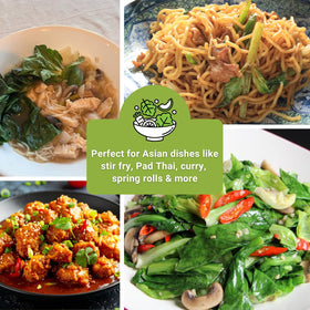 Sow Right Seeds Asian greens seed collection pack for home harvests.
