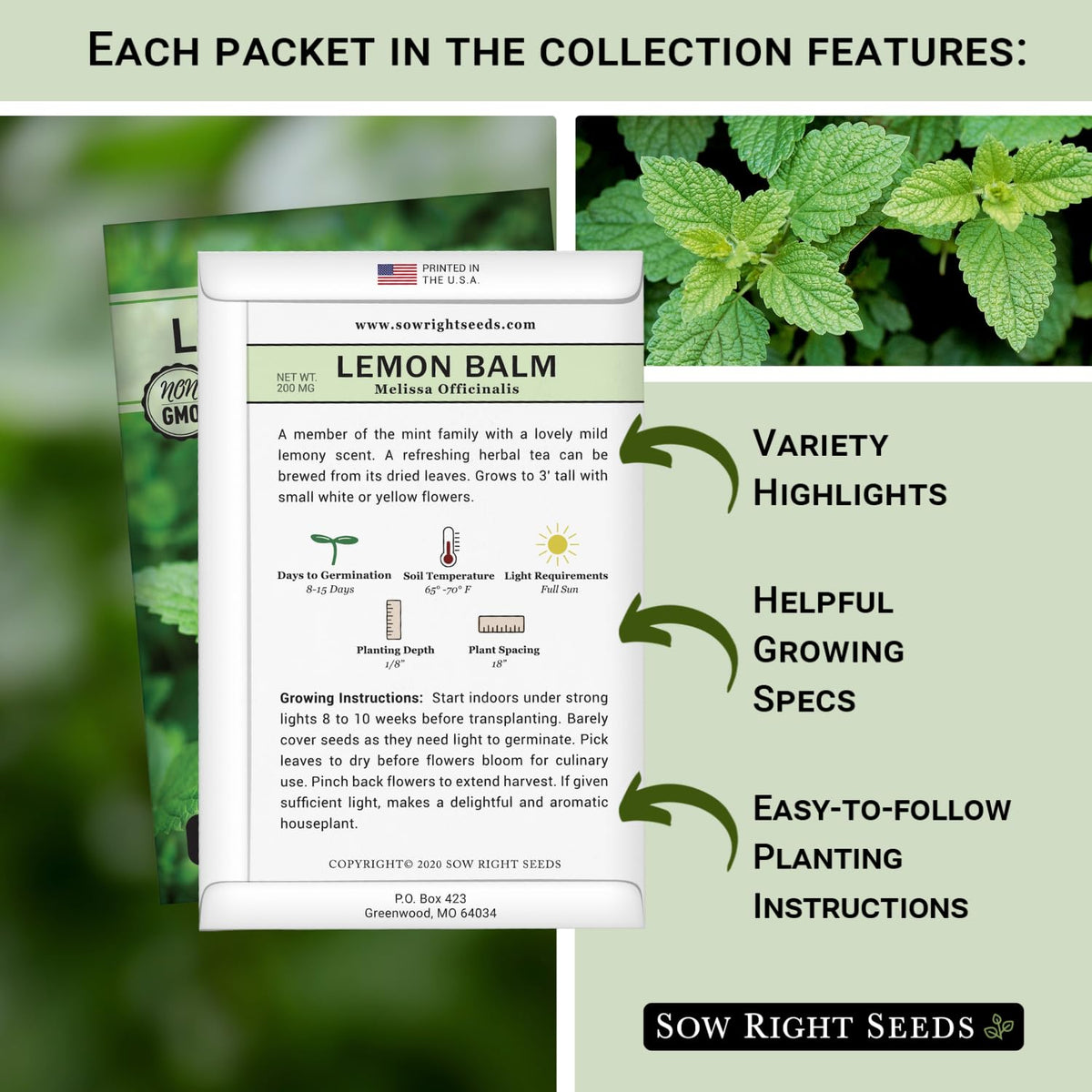 Sow Right Seeds indoor-outdoor herb growing enables year-round harvest for cooks