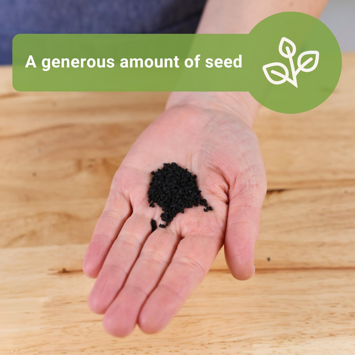 Sow Right Seeds leek germination in 5-10 days under optimal soil temps.