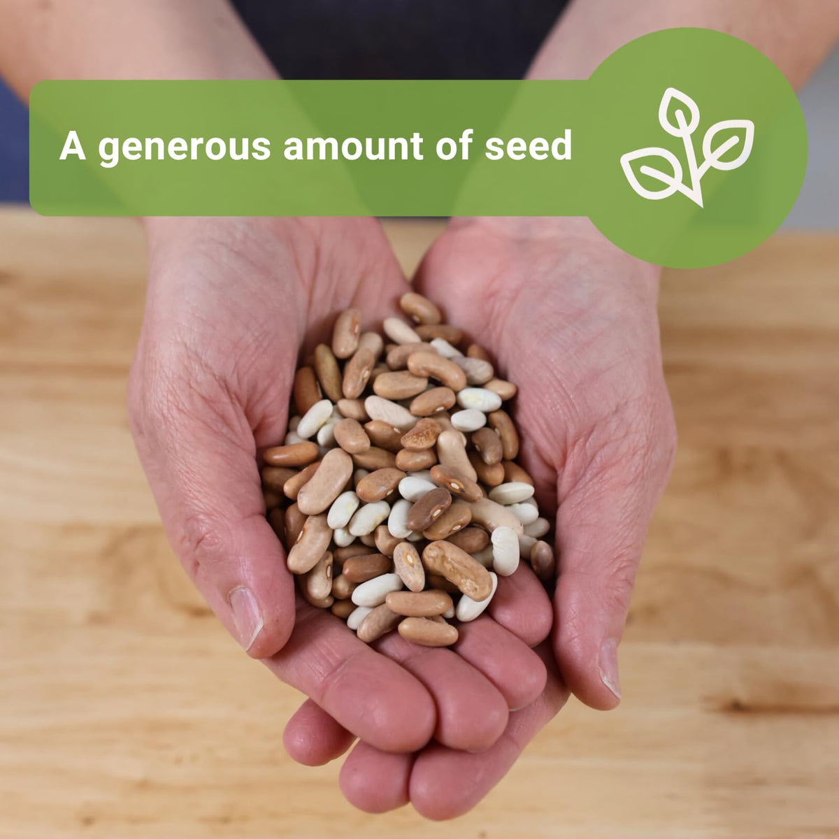 Sow Right Seeds planting depth 1 inch supports even germination.