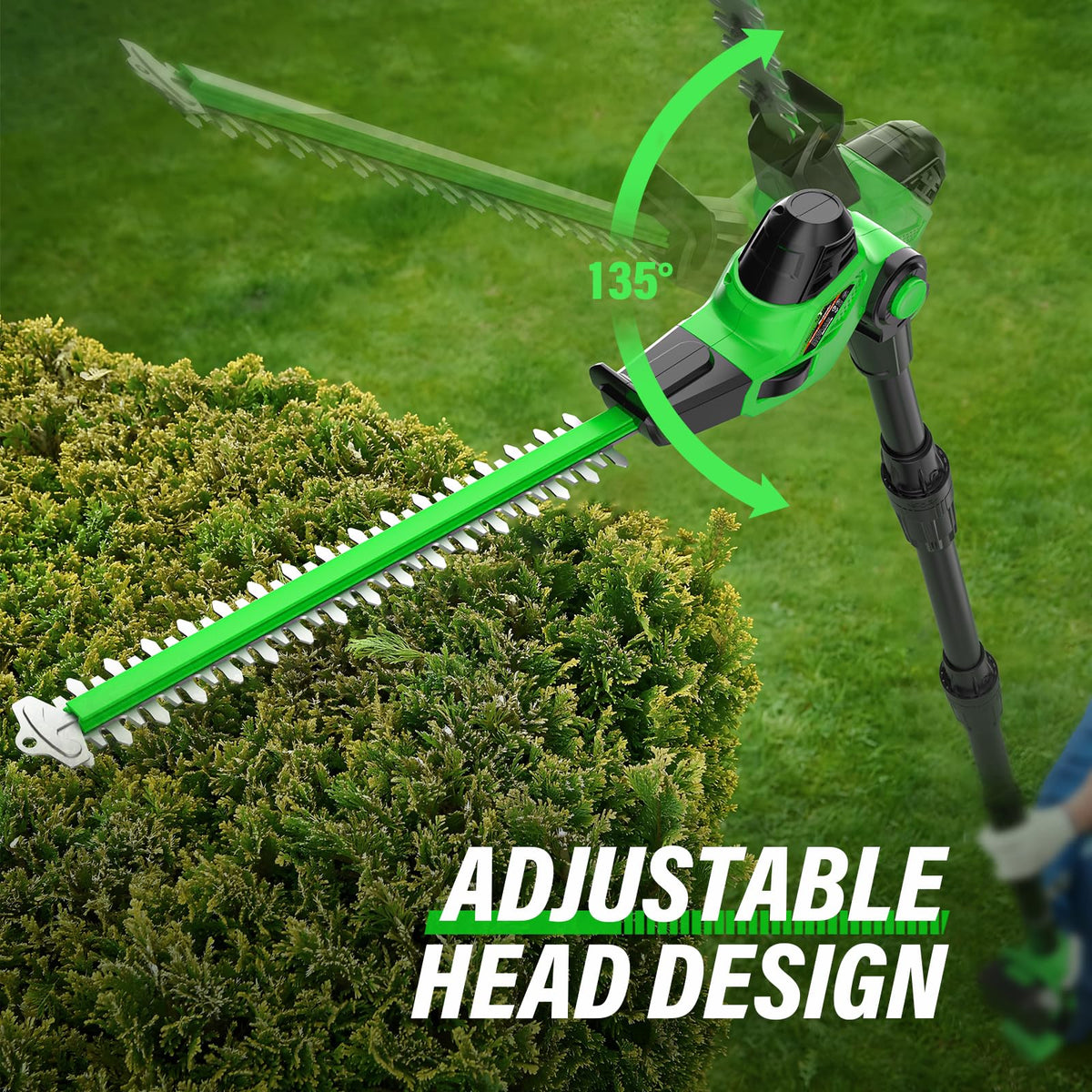 SOYUS safety system reduces accidental operation during use.