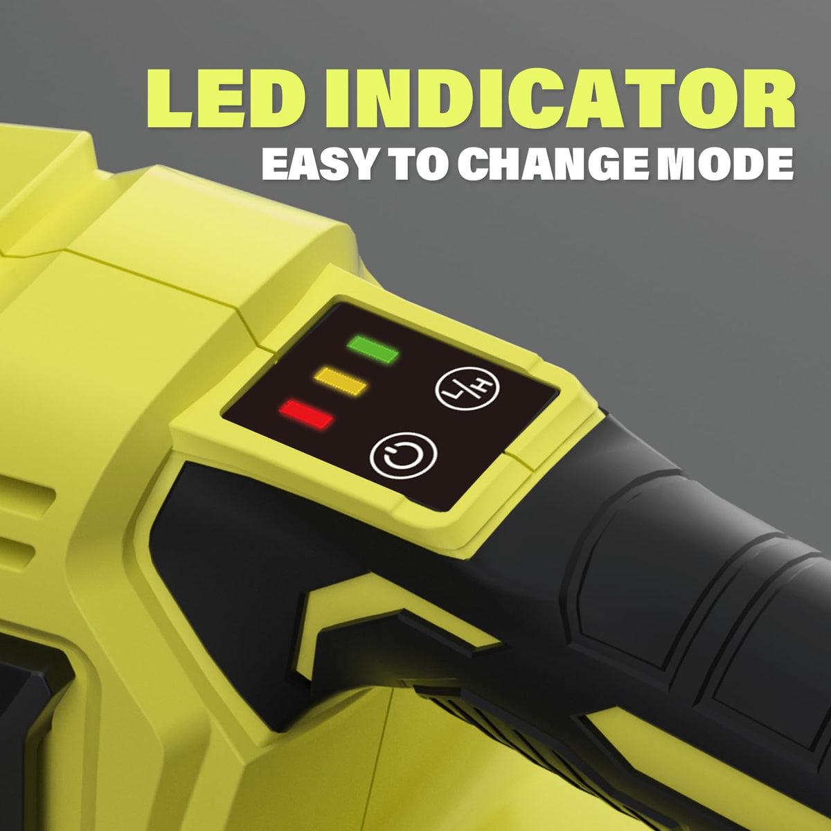 SOYUS lightweight tool with soft rubber handle for comfort.