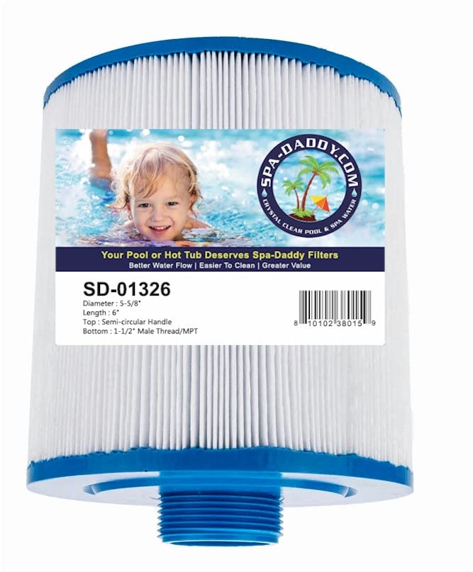 Spa-Daddy SD-01326 filter for Maax Spas 25 improves filtration.