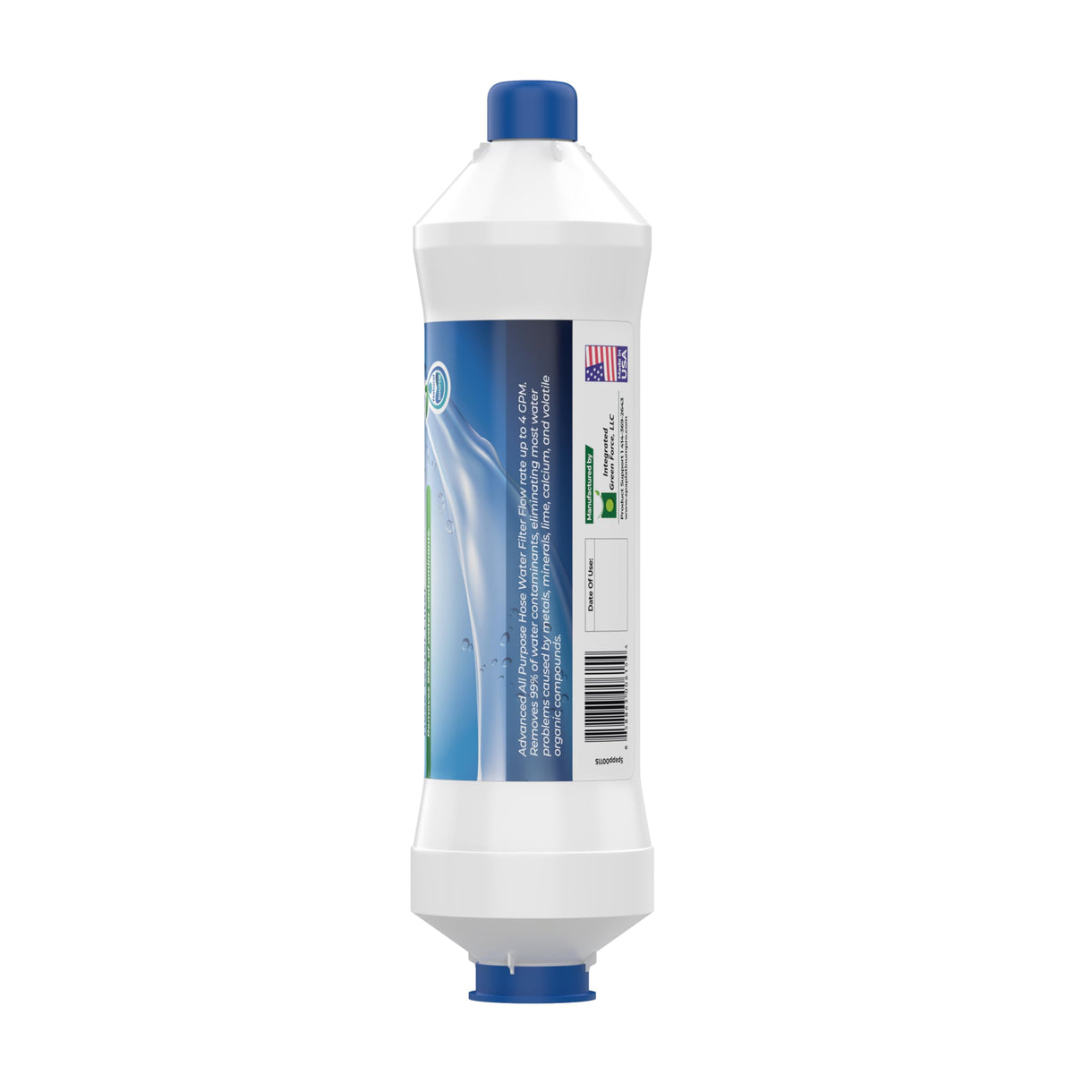 Spa Platinum Pro hose filter for spa use improves water clarity