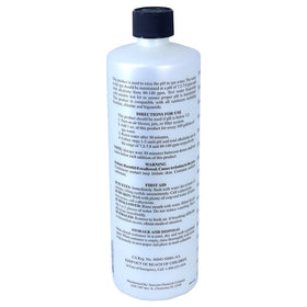 SpaChoice pH Increaser 1oz dosing shows precise measurement for adjustment.