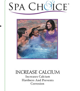 SpaChoice spa filter running after dosing shows proper mixing.