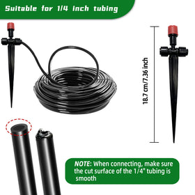 Spalolen compact emitter option helps save space in setups.