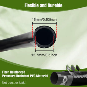 Spalolen half-to-quarter-inch quick-connect fittings enable easy, leak-free tubing connections.