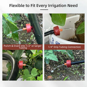Spalolen low-flow emitter ideal for delicate plants