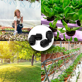 Spalolen versatile quick-connect fits drip, hydroponics, and mist systems.