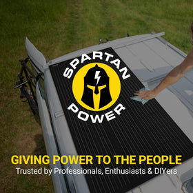 Spartan Power rust-resistant mounting kit fits RVs and campers for flexible solar mounting.