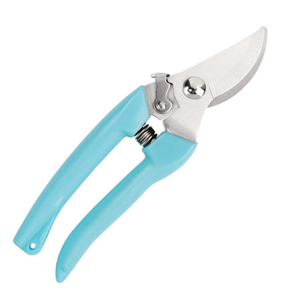 SPDTECH Curve Gardening Scissor with blue handle for precise pruning of flowers and herbs