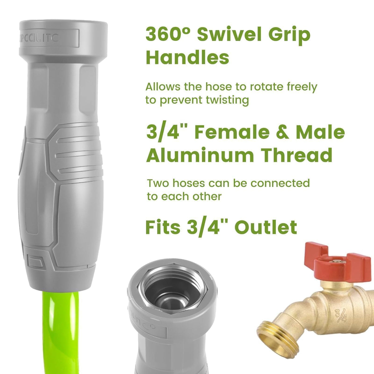 SPECILITE 360-degree rotatable handle improves grip