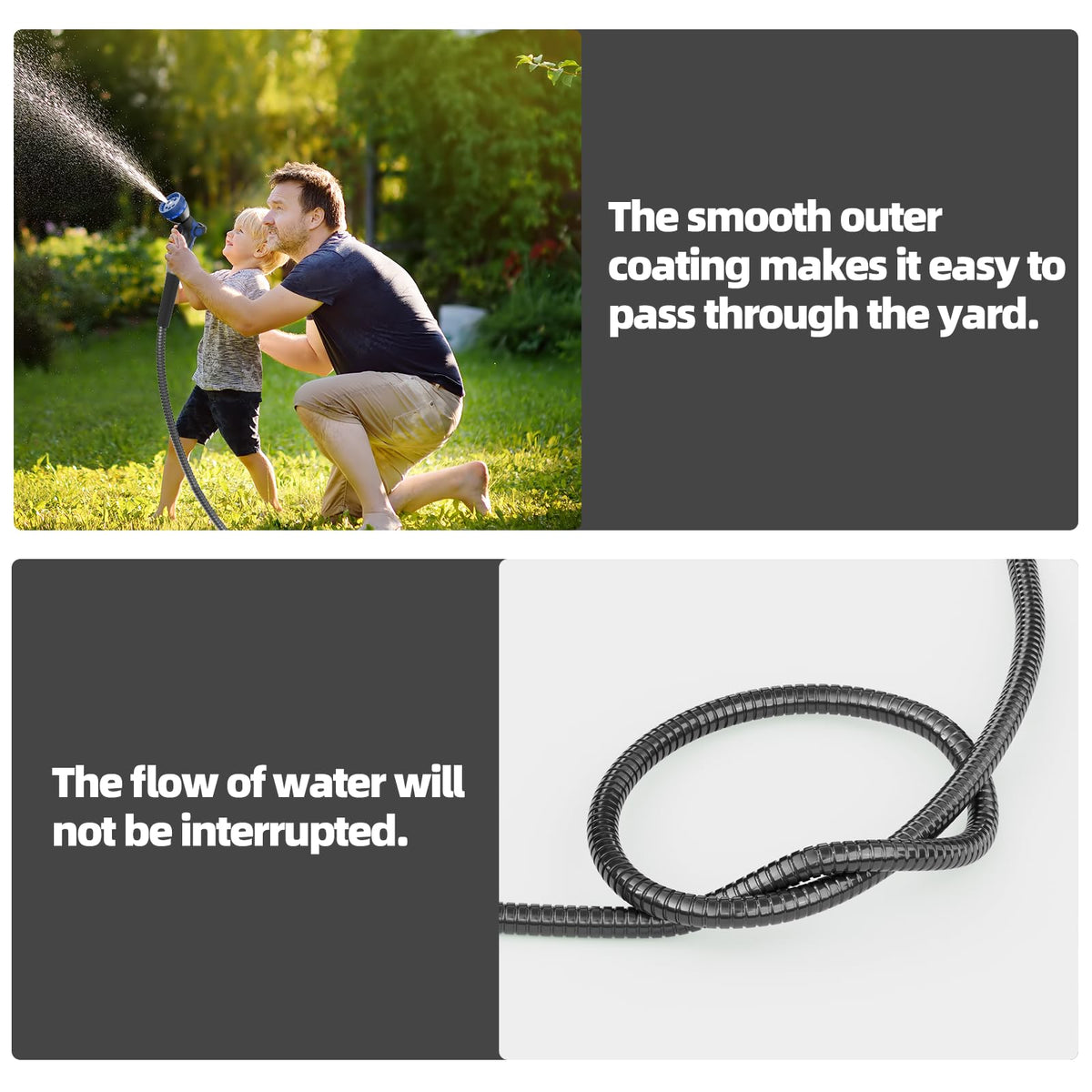 SPECILITE 75ft hose with three-quarter inch connector for broad compatibility