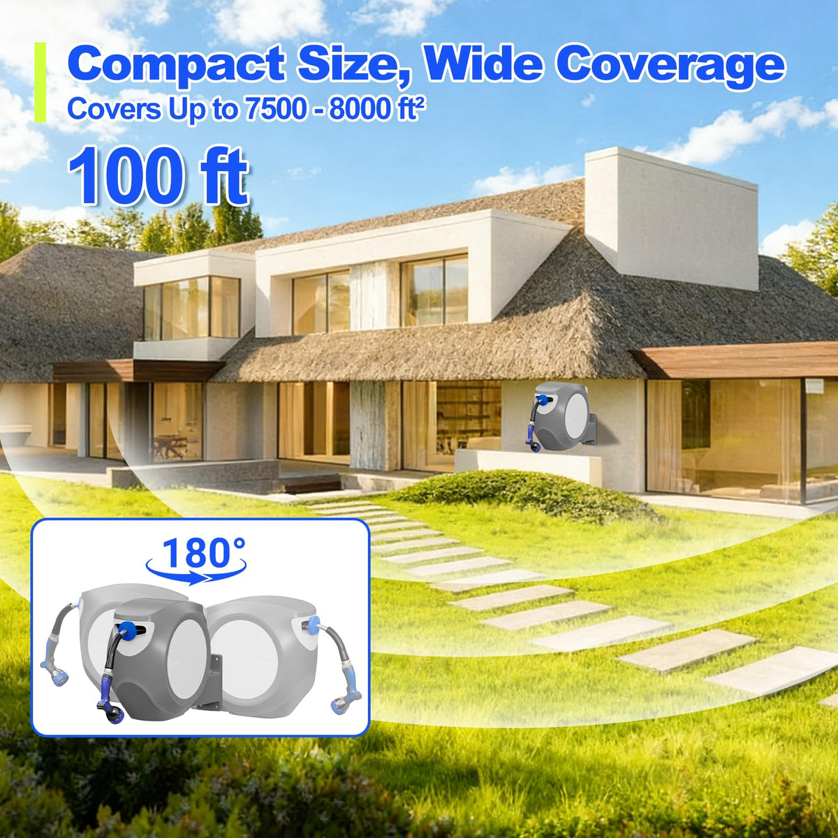 SPECILITE coverage up to 8000 square feet for large yards.
