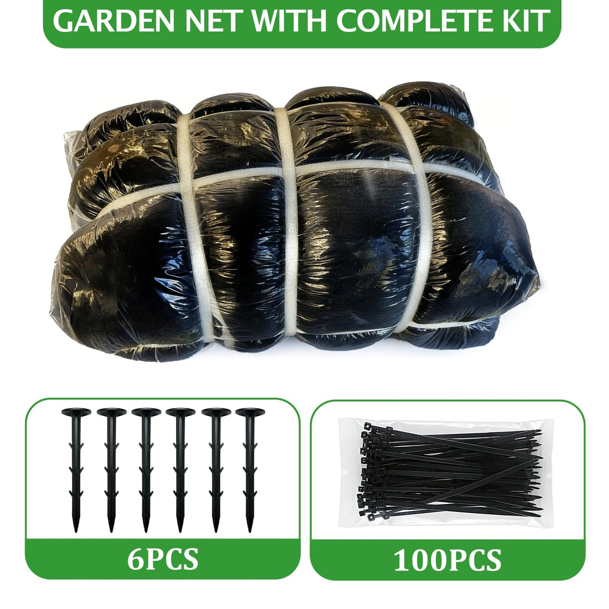 SPECILITE easy-to-cut netting fits rows and fences for a customized setup.