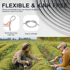 SPECILITE dog-bite resistant garden hose for durable yard use