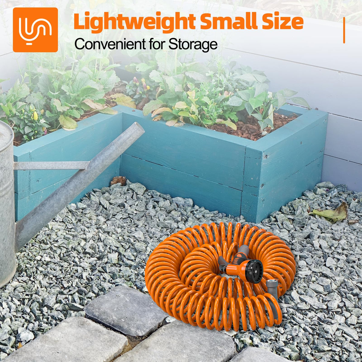 SPECILITE EVA hose material delivers lightweight durability for outdoors.