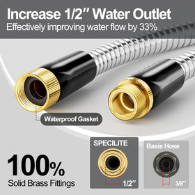 SPECILITE flexible inner tube promotes easy handling and reduced memory.