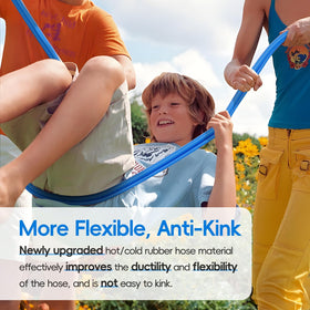 SPECILITE kink-resistant design reduces tangles in the garden.