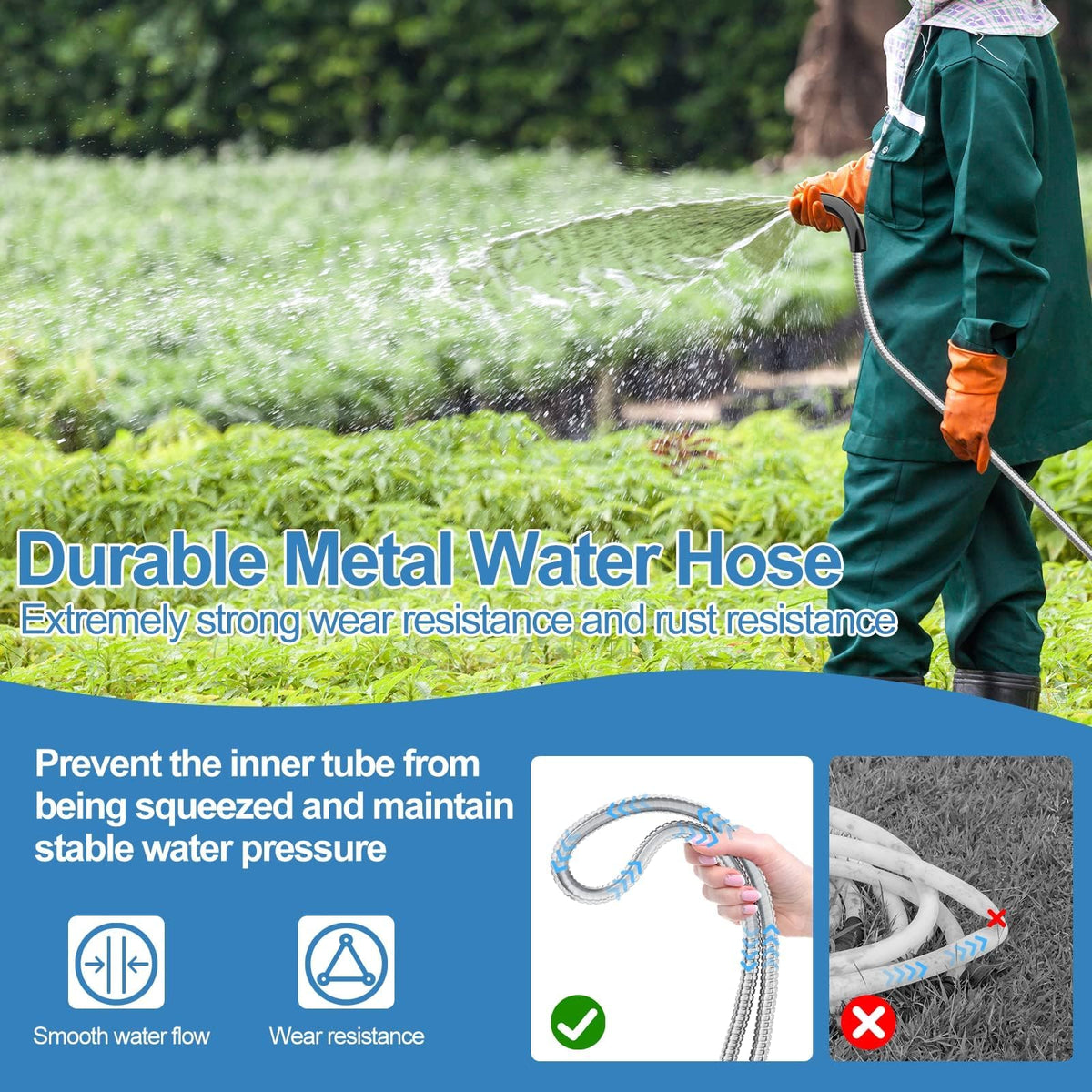 SPECILITE kink-free design maintains steady water flow