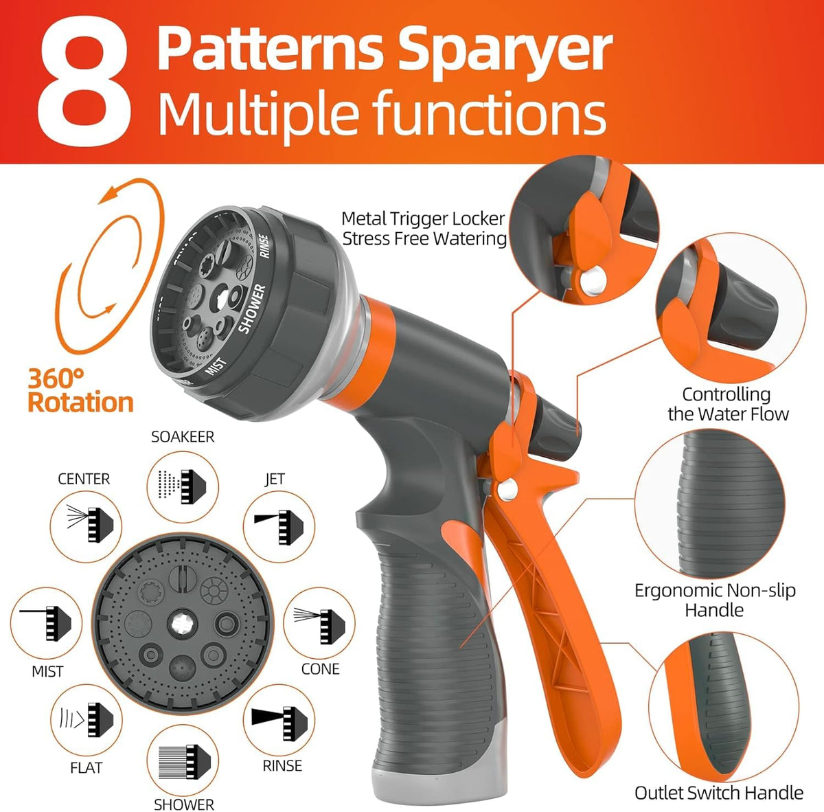 SPECILITE lightweight hose 30% lighter for easy handling