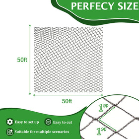 SPECILITE predator-proof garden net protects crops and poultry from hawks and raccoons.