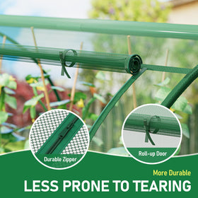 SPECILITE raised-bed netting setup preserves plants with breathable shade and pest deterrence
