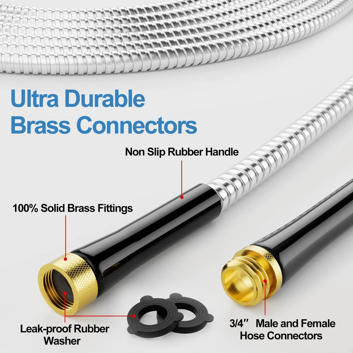 SPECILITE solid brass connectors provide secure fittings