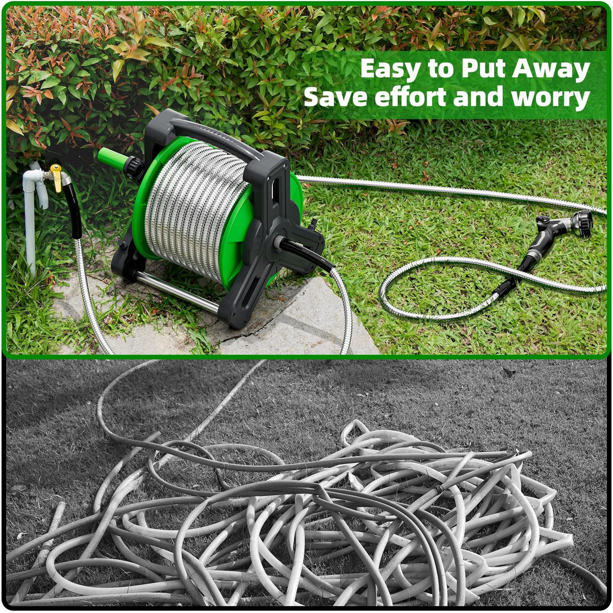 SPECILITE stainless steel hose demonstrates durability for long outdoor use