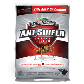 Spectracide Ant Shield Granules bag for outdoor barrier application against ants.