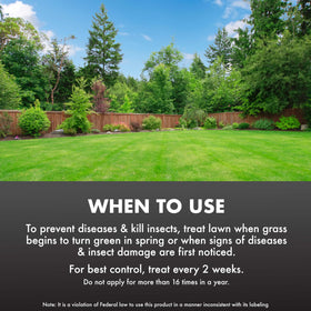 Spectracide Immunox is rainproof within hours for lasting protection.