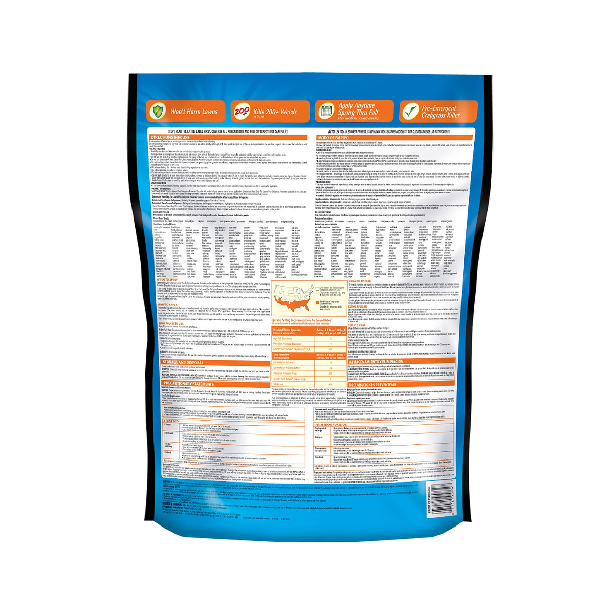 Spectracide Weed Stop after application promotes healthier turf.