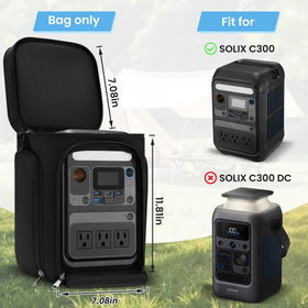 Speqerk Solix C300 bag shoulder strap enables comfortable, hands-free carrying