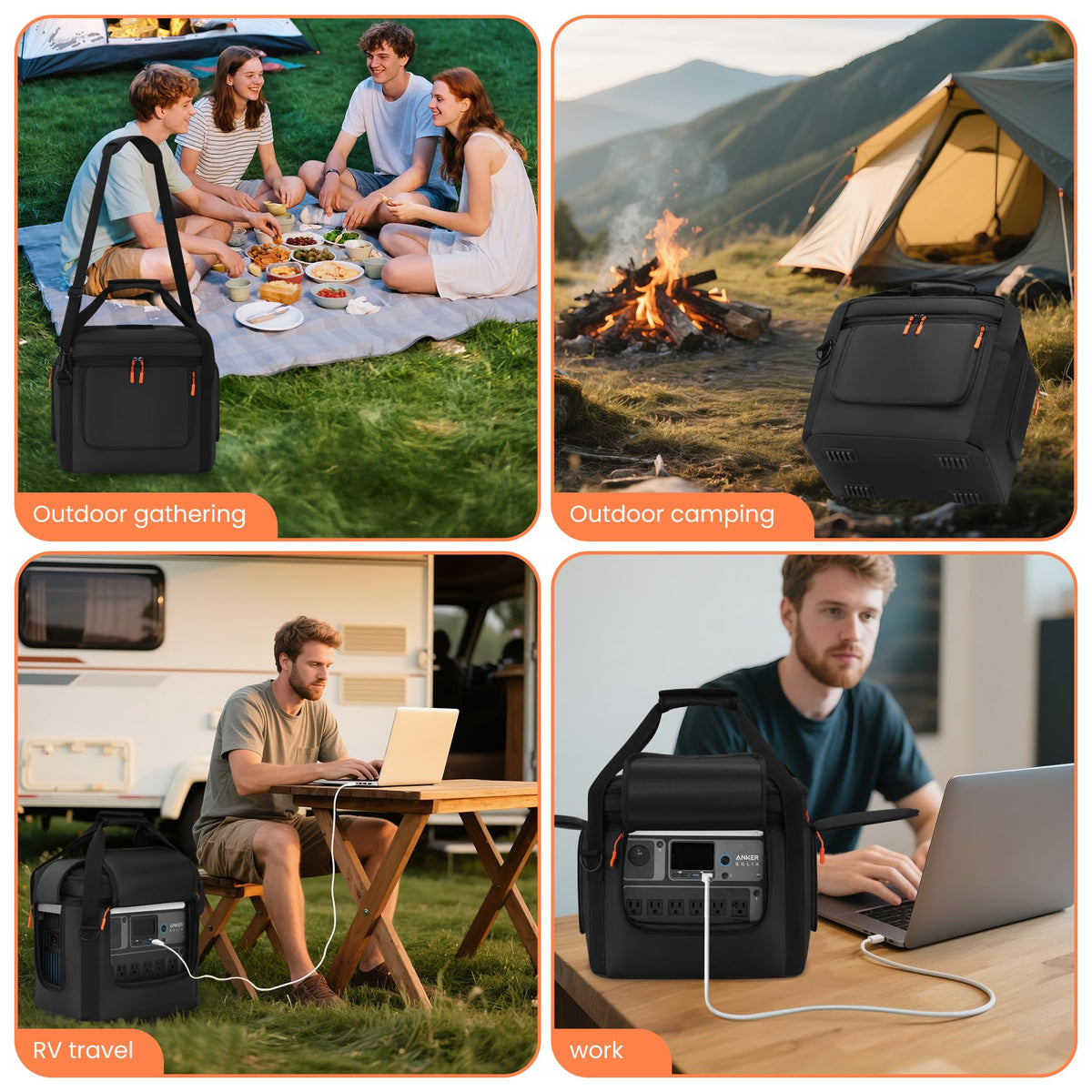 Speqerk Anker SOLIX case durable material for long life