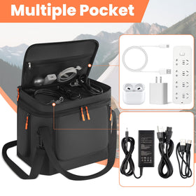 Speqerk Anker SOLIX case with shoulder strap for easy carrying