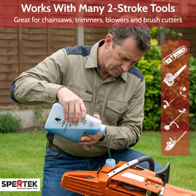 Spertek compatibility with Stihl, Husqvarna, Dolmar and other brands.